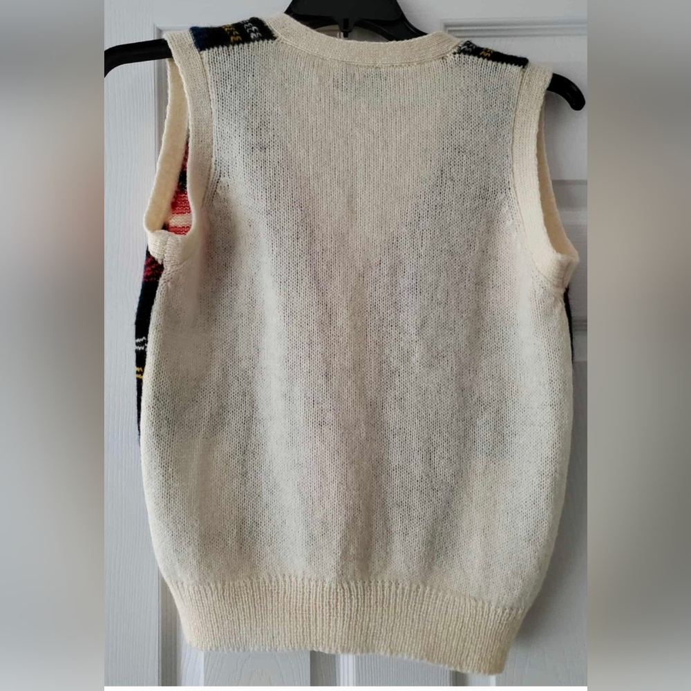 Polo by Ralph Lauren Vintage Plaid Wool Vest - Picture 2 of 5